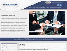 Tablet Screenshot of newmarc.com.br